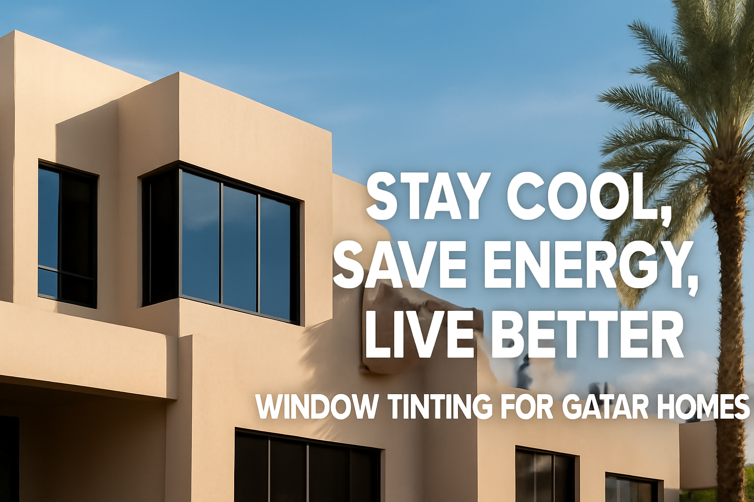 Discover the top 5 benefits of window tinting for homes in Qatar. Stay cool, cut energy bills, protect interiors & enjoy privacy with Exotic Tint Qatar.